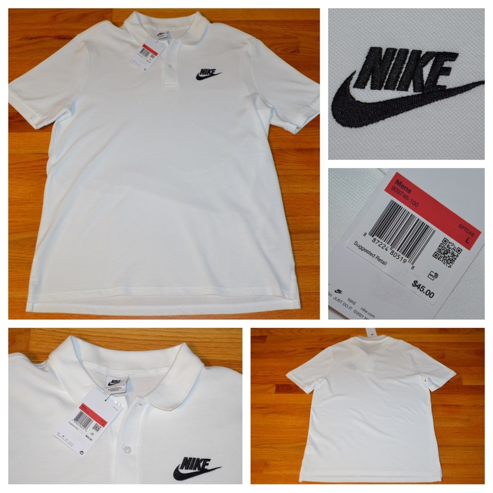 Men’s Nike golf polo shirt, size L - NWT